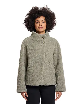 RINO&PELLE | Jacke in Felloptik DENU | olive
